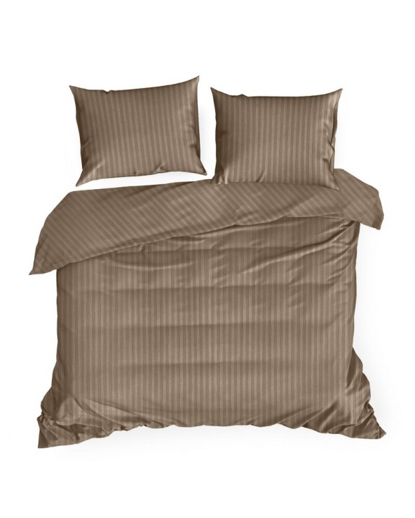 Pościel adamaszek 160x200 + 2x70x80 Vera terracotta Eurofirany