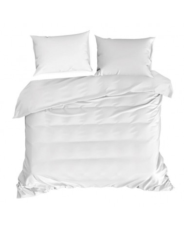 Pościel polycotton 160x200 + 2x70x80 Harmony biała Eurofirany
