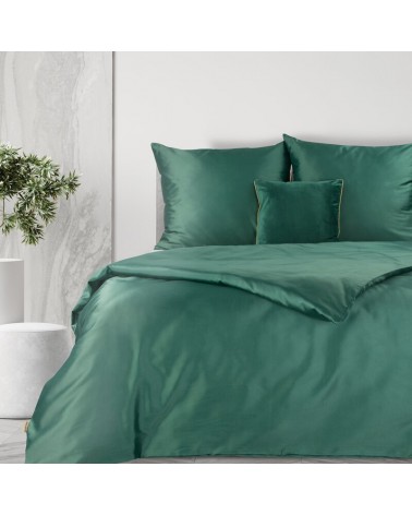 Pościel polycotton 200x220 + 2x70x80 Harmony zielona Eurofirany