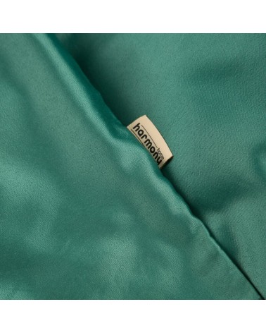 Pościel polycotton 200x220 + 2x70x80 Harmony zielona Eurofirany