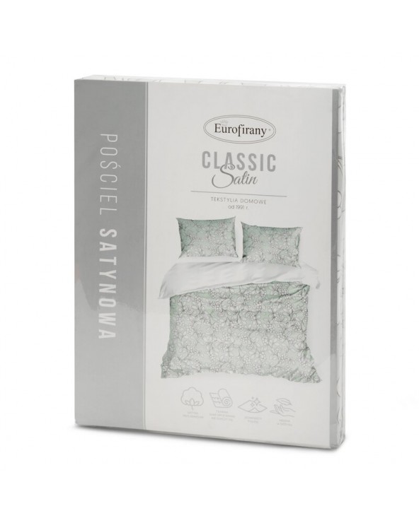 Pościel satyna bawełniana 200x220 + 2x70x80 Demi 2 Eurofirany