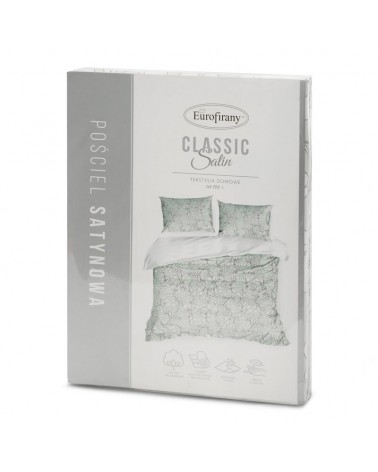 Pościel satyna bawełniana 200x220 + 2x70x80 Demi 2 Eurofirany