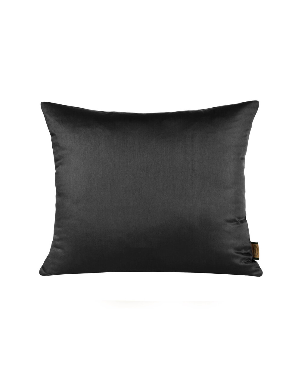 Poszewka satyna bawełniana 50x70 Nova czarna Eurofirany