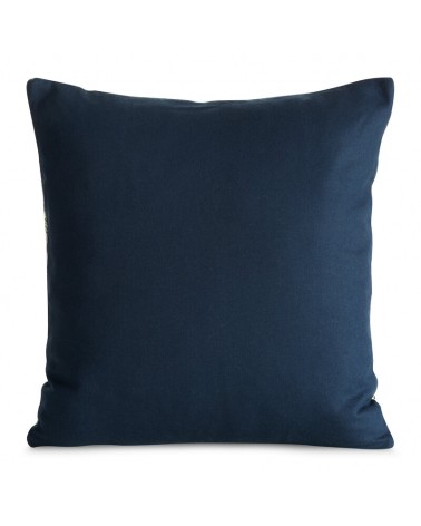 Poszewka szenil 43x43 Dalia kremowa/niebieska Eurofirany