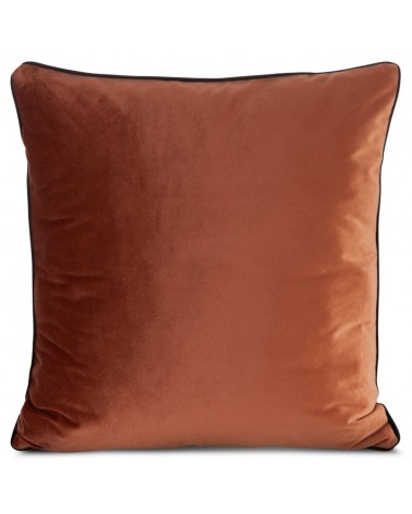 Poszewka velvet 60x60 Gaja 2 ceglasta Eurofirany