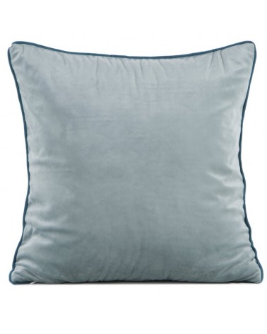 Poszewka velvet 60x60 Gaja 2 szałwiowa Eurofirany