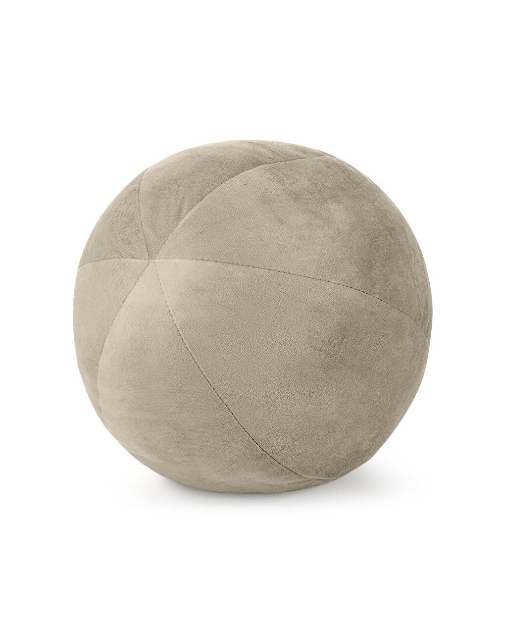 Poduszka velvet kula 24cm Gaja 4 beżowa Eurofirany