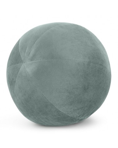 Poduszka velvet kula 24cm Gaja 4 ciemnobeżowa Eurofirany