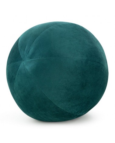 Poduszka velvet kula 24cm Gaja 4 ciemnoturkusowa Eurofirany