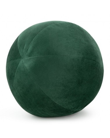 Poduszka velvet kula 24cm Gaja 4 ciemnozielona Eurofirany