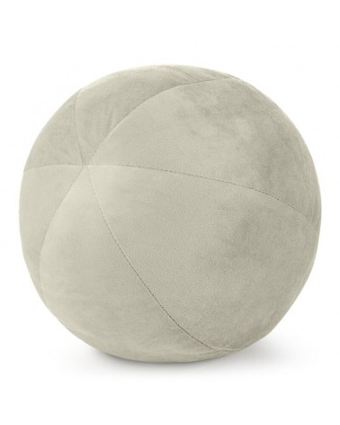 Poduszka velvet kula 24cm Gaja 4 kremowa Eurofirany
