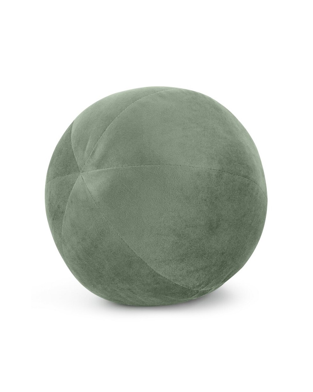 Poduszka velvet kula 24cm Gaja 4 oliwkowa Eurofirany