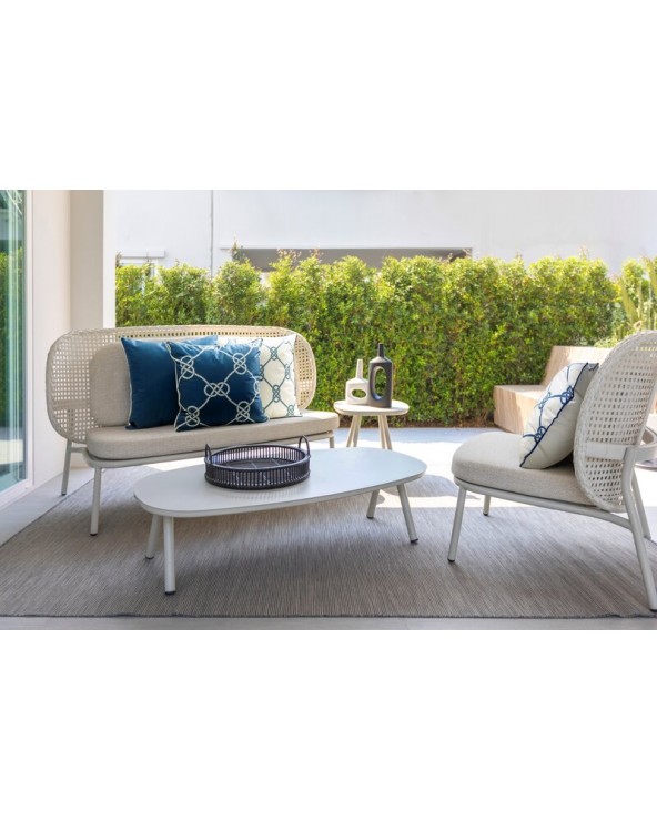 Poszewka ogrodowa 45x45 Garden 16B granatowa Eurofirany