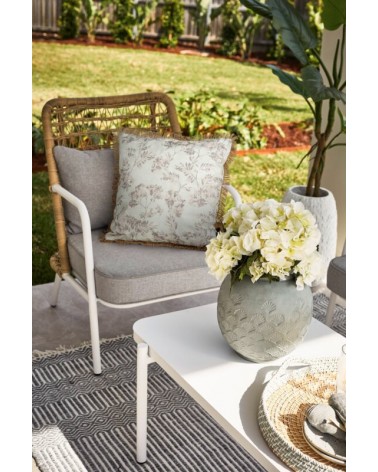 Poszewka ogrodowa 45x45 Garden 21C kremowa/beżowa Eurofirany