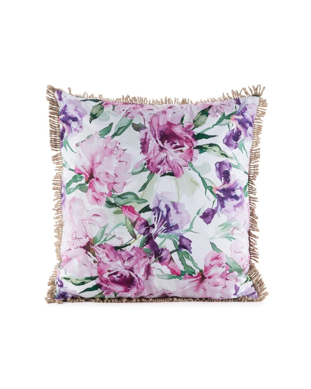 Poszewka ogrodowa 45x45 Garden 34B różowa/fioletowa Eurofirany