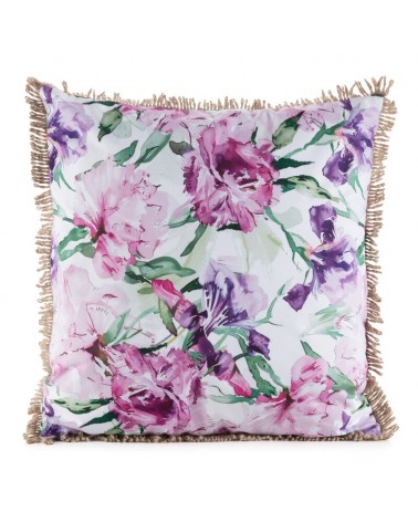 Poszewka ogrodowa 45x45 Garden 34B różowa/fioletowa Eurofirany