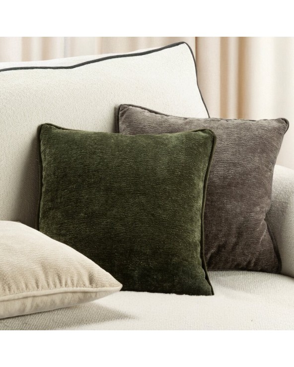 Poszewka szenil 45x45 Klara stalowa Eurofirany