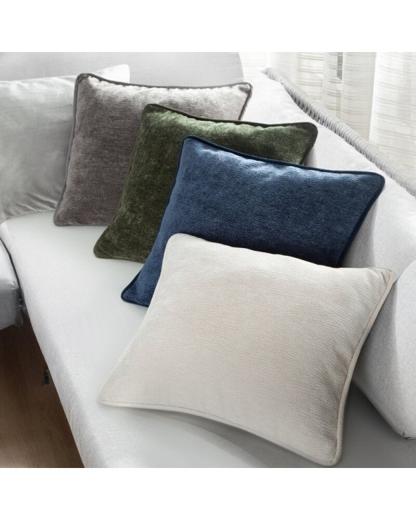 Poszewka szenil 45x45 Klara beżowa Eurofirany