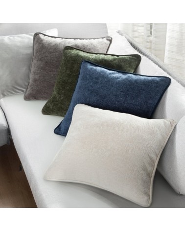 Poszewka szenil 45x45 Klara beżowa Eurofirany