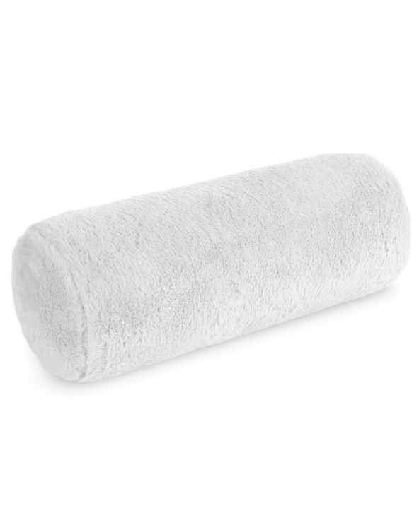 Wałek dekoracyjny futrzany 45x15 Nina biały Eurofirany