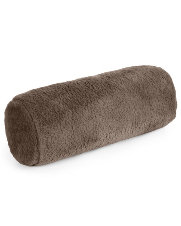 Wałek dekoracyjny futrzany 45x15 Nina beżowy Eurofirany