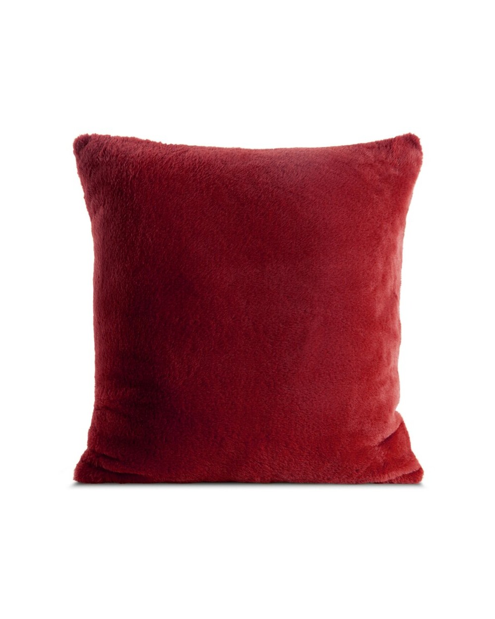 Poszewka futrzana 60x60 Nina bordowa Eurofirany