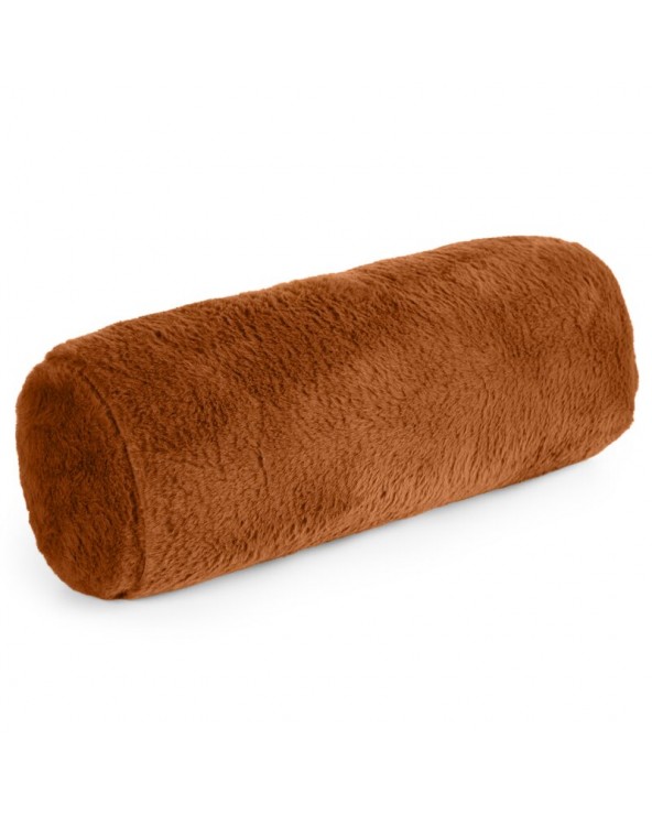 Wałek dekoracyjny futrzany 45x15 Nina ceglasta Eurofirany