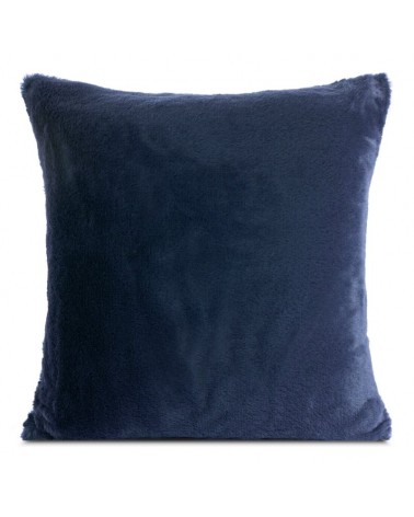 Poszewka futrzana 60x60 Nina granatowa Eurofirany