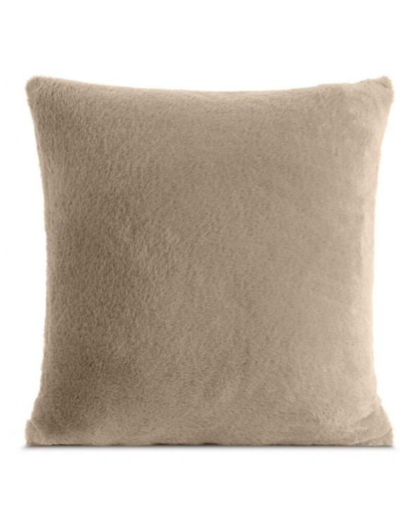 Poszewka futrzana 60x60 Nina jasnobeżowa Eurofirany