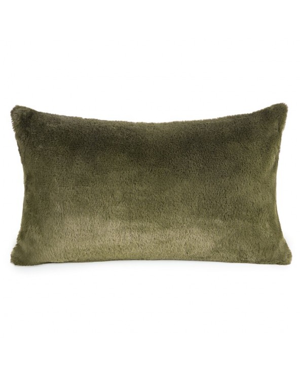 Poszewka futrzana 30x50 Nina oliwkowa Eurofirany