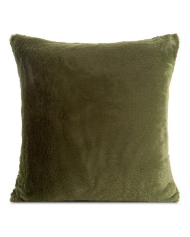 Poszewka futrzana 60x60 Nina oliwkowa Eurofirany