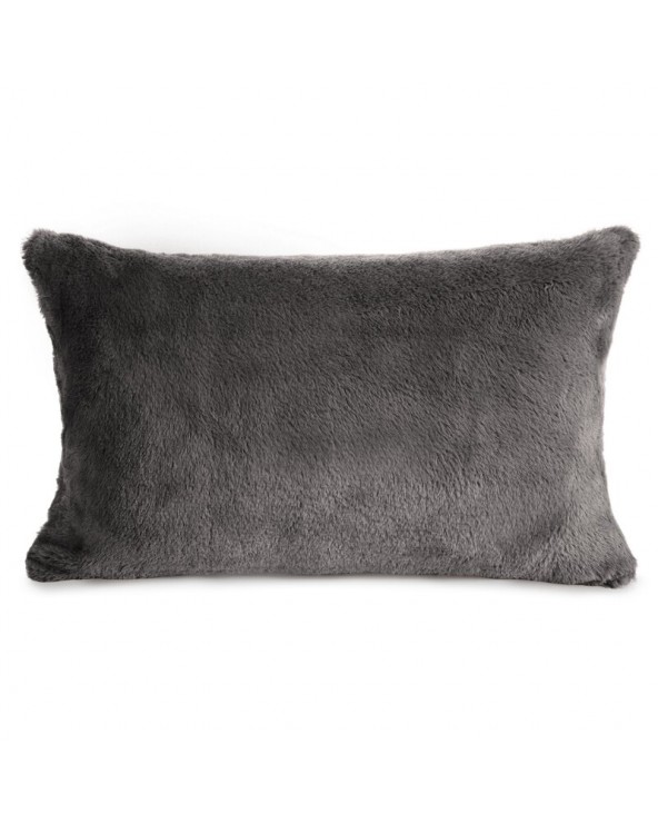 Poszewka futrzana 30x50 Nina stalowa Eurofirany