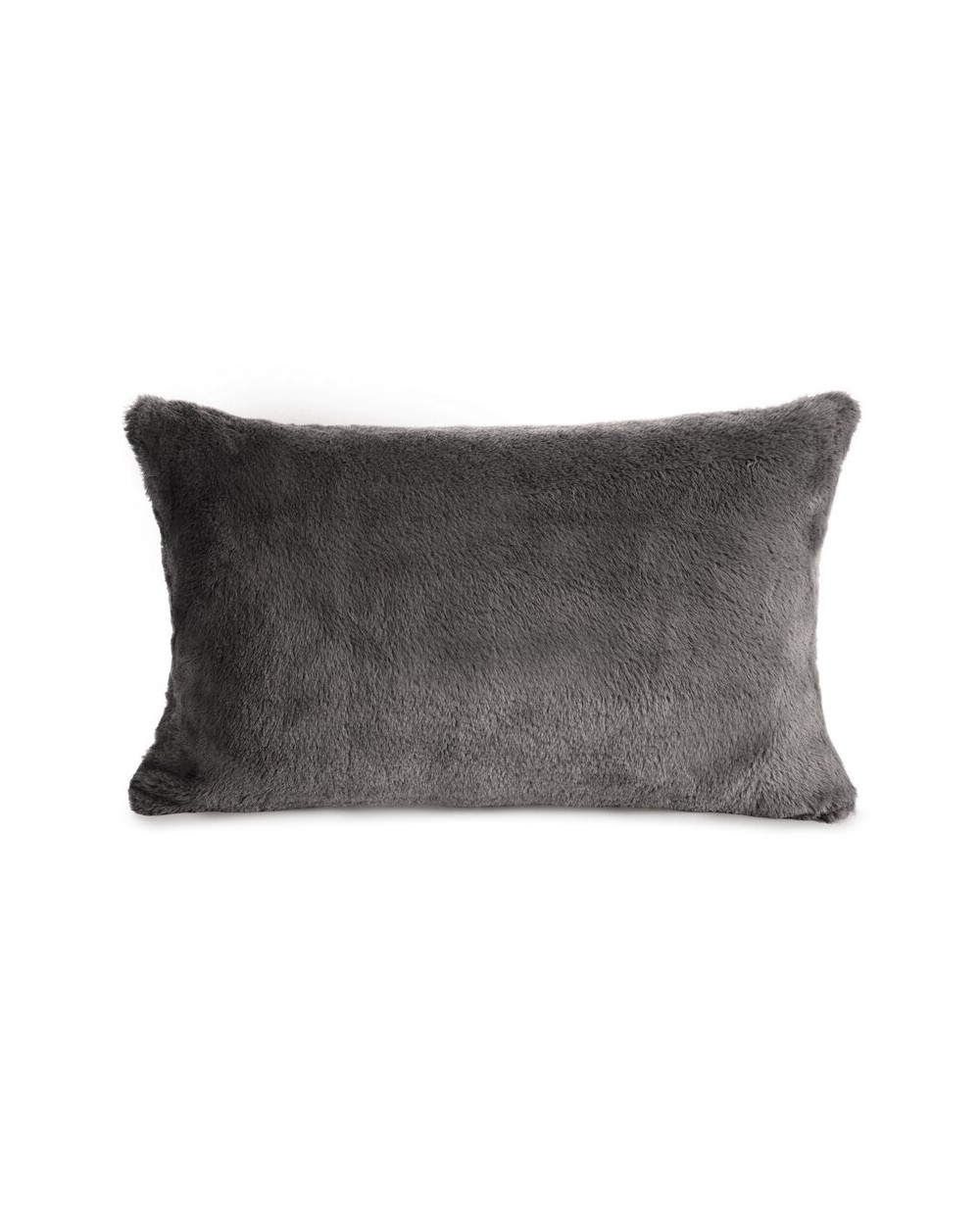 Poszewka futrzana 30x50 Nina stalowa Eurofirany