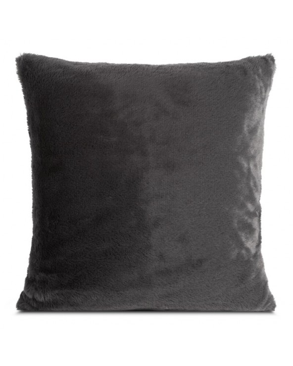 Poszewka futrzana 60x60 Nina stalowa Eurofirany