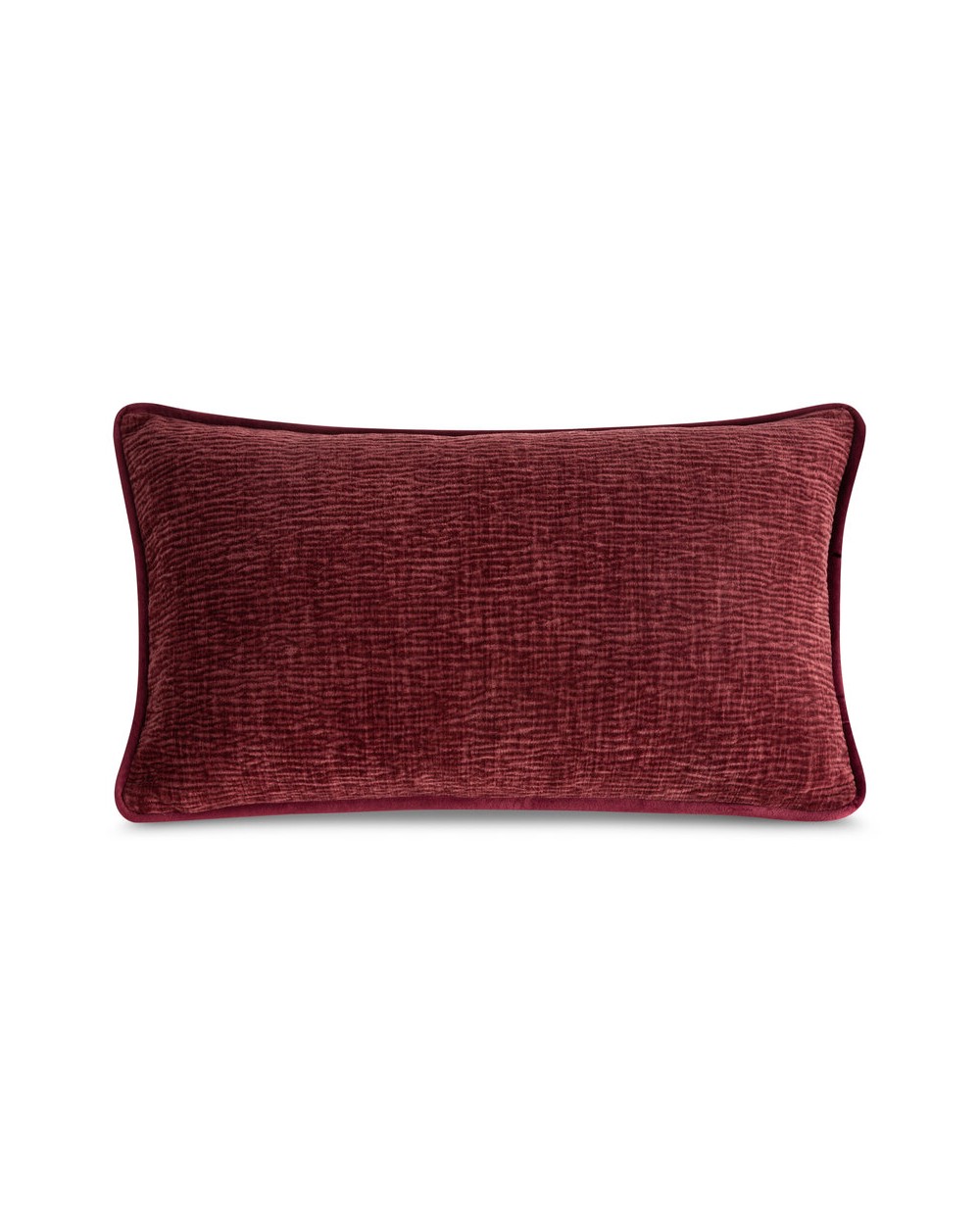 Poszewka szenil 30x50 Rosi bordowa Eurofirany