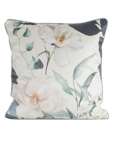 Poszewka velvet 45x45 Rosita 1 kremowa Eurofirany