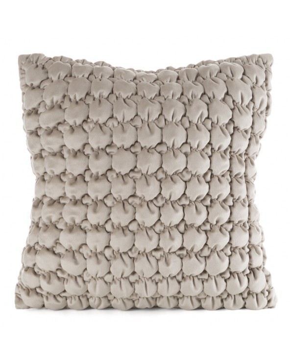 Poszewka velvet 45x45 Velvet 193A beżowa Eurofirany