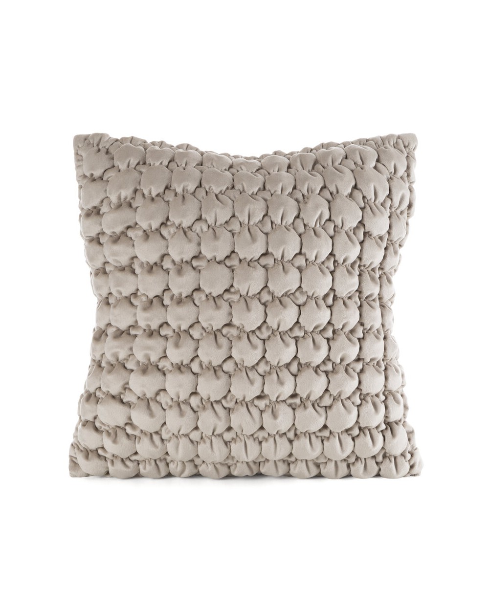 Poszewka velvet 45x45 Velvet 193A beżowa Eurofirany