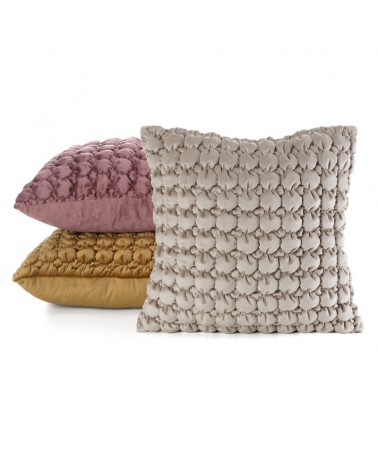 Poszewka velvet 45x45 Velvet 193A beżowa Eurofirany