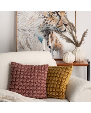 Poszewka velvet 45x45 Velvet 193A beżowa Eurofirany