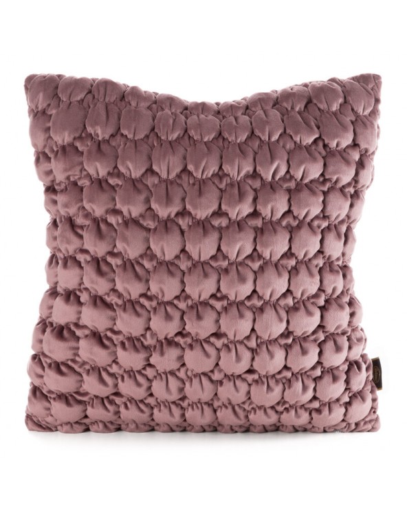 Poszewka velvet 45x45 Velvet 193D ciemnoróżowa Eurofirany