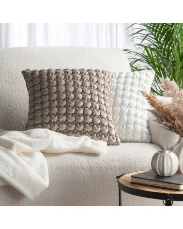 Poszewka velvet 45x45 Velvet 193D ciemnoróżowa Eurofirany