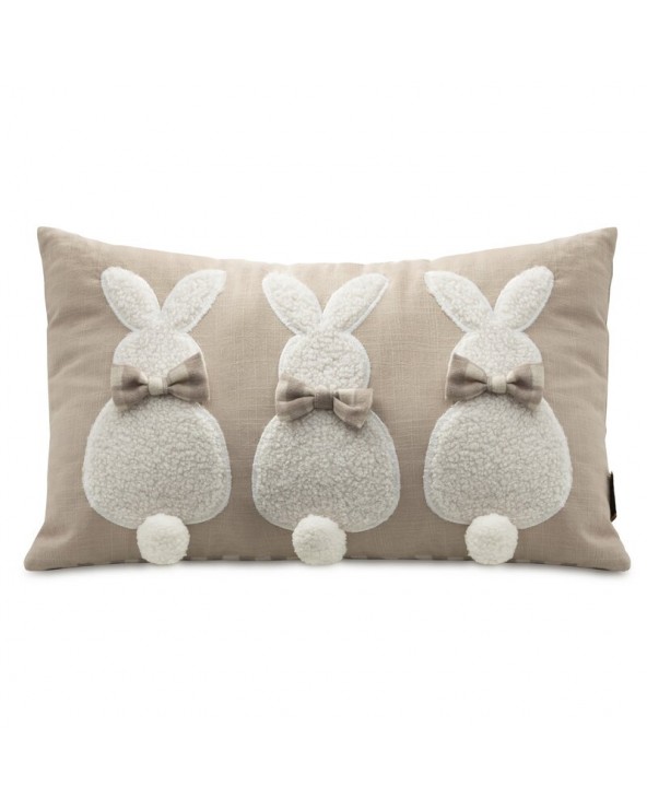 Poszewka wielkanocna 30x50 Wiosna 39 beżowa/kremowa Eurofirany