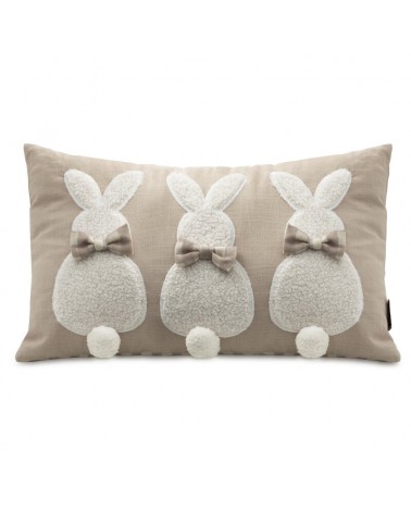 Poszewka wielkanocna 30x50 Wiosna 39 beżowa/kremowa Eurofirany