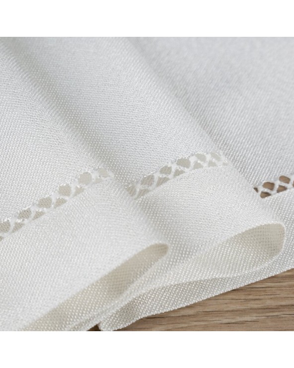 Obrus z mereżką 145x260 Emily biały Eurofirany