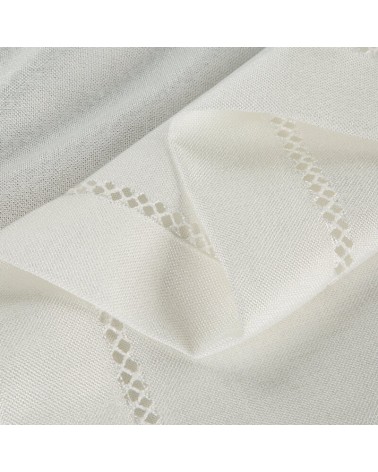 Obrus z mereżką 145x260 Emily biały Eurofirany