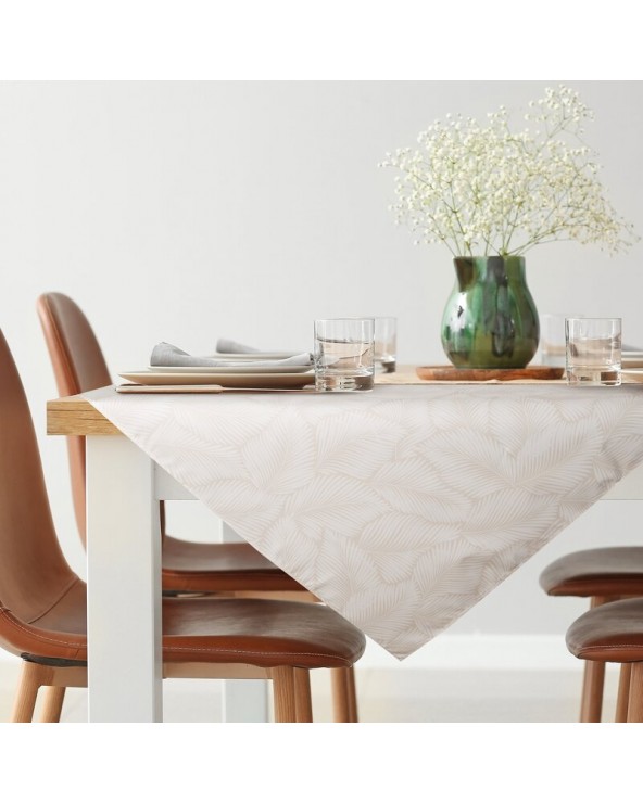 Obrus ogrodowy wodoodporny 85x85 Garden 11D beżowy/biały Eurofirany