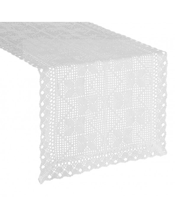 Bieżnik 40x180 Martha biały Eurofirany