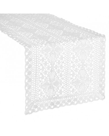 Bieżnik 40x180 Mary biały Eurofirany