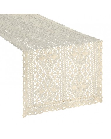 Bieżnik 40x180 Mary jasnobeżowy Eurofirany